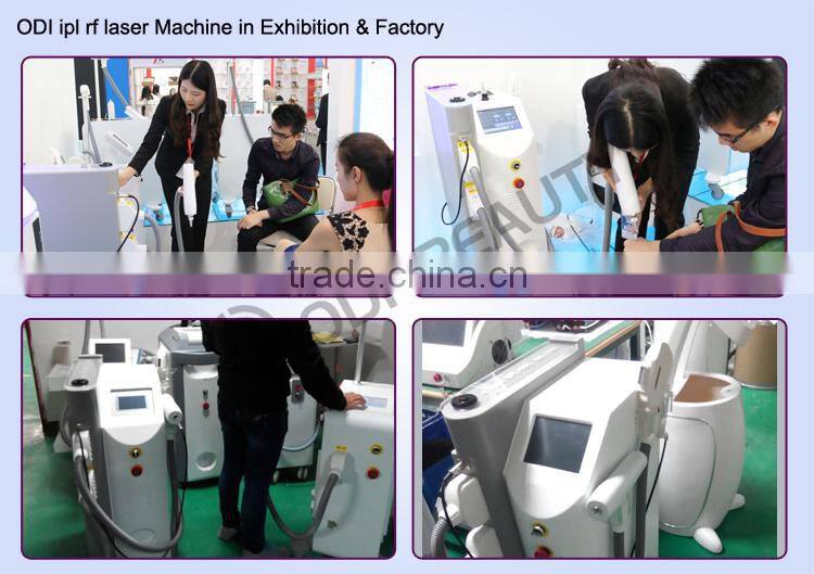 Multi-functional beauty apparatus shr lazer e light ipl rf system