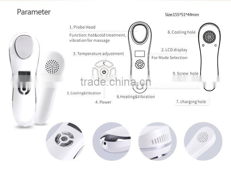 Cold and Hot Light Spa face tight skin care device