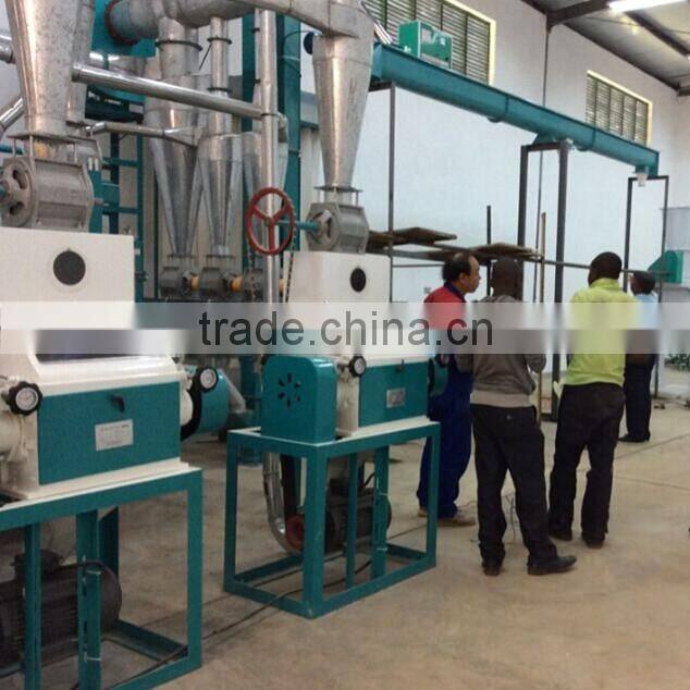 30 ton super white maize milling machine for sale