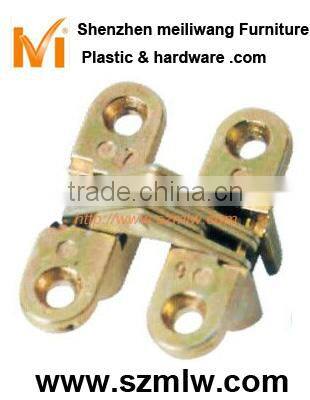 zinc alloy and steel 180 degree hinge