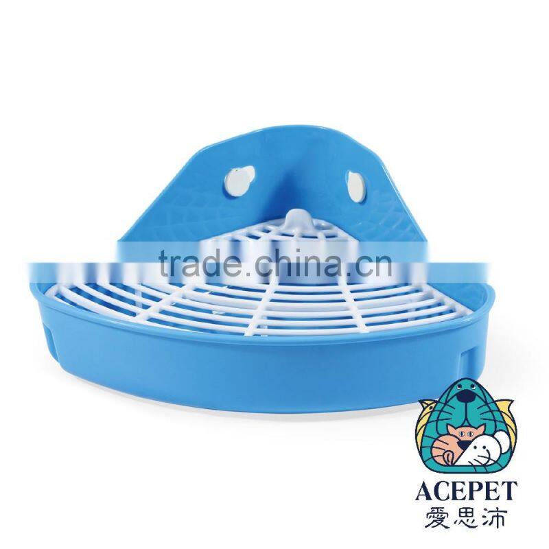 Small size occupying no space new premium triangle small animal toilet for Rabbit,Chinchilla,Guinea pigs