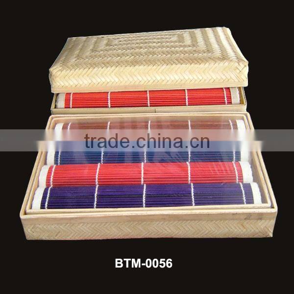 Bamboo table mat with nice price