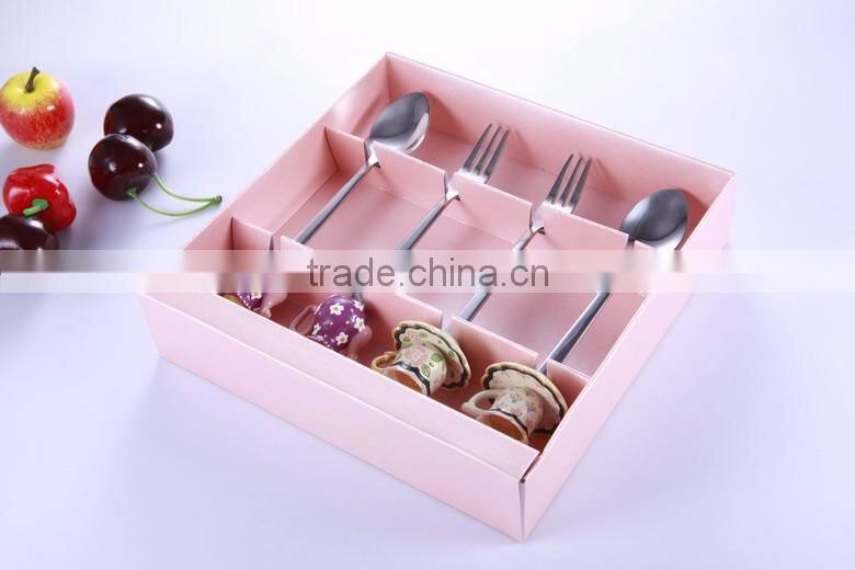 Customized designs products stainless steel cutlery with polyresin head, 6pcs cutlery set wholesale