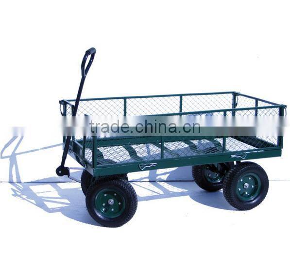 metal mesh cart / mesh tool cart / mesh garden cart