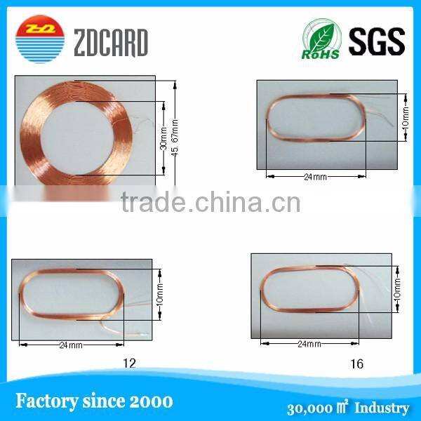 Customized 125khz transponer rfid antenna coil