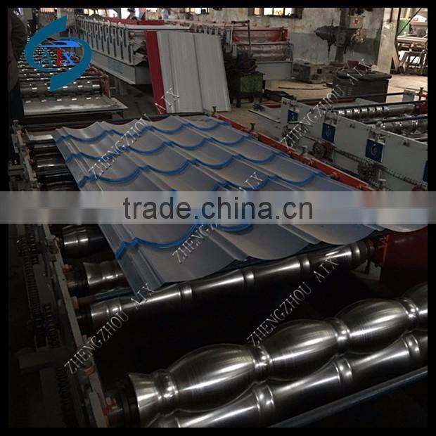 colored steel sheet roll forming machine