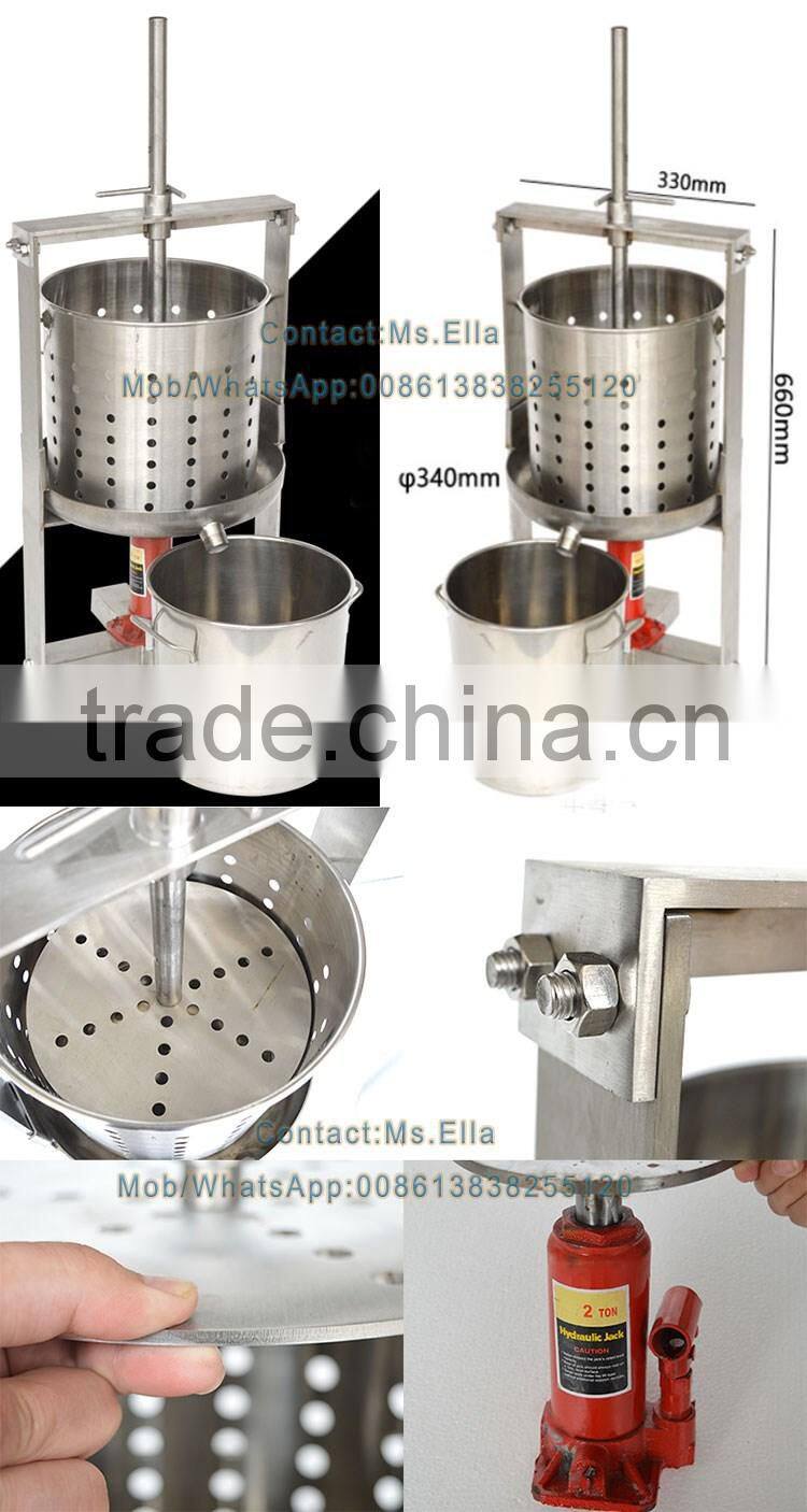 Hydraulic Cherry Strawberry Juice Grape Press Machine