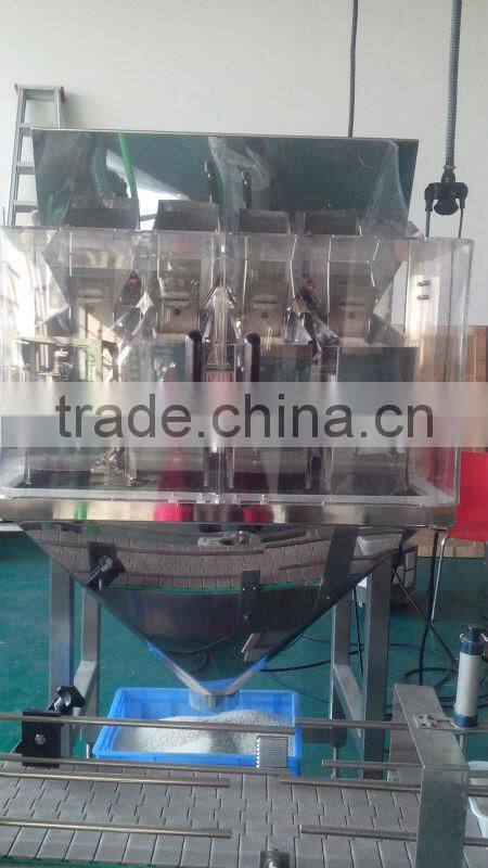 4 heads weigher seal and fill machine