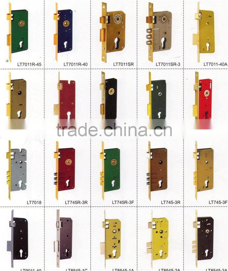 cylinder lock body, mortice lock door lock, Aluminium door lock