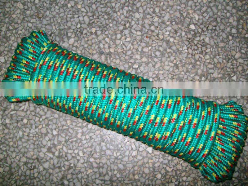 Green Color Polypropylene Rope, PP Braided rope