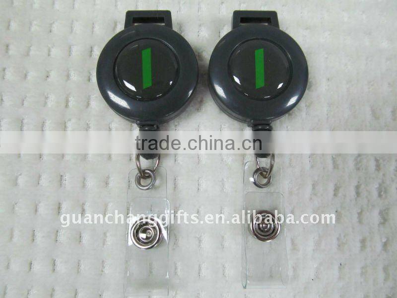 metal yoyo id badge reel