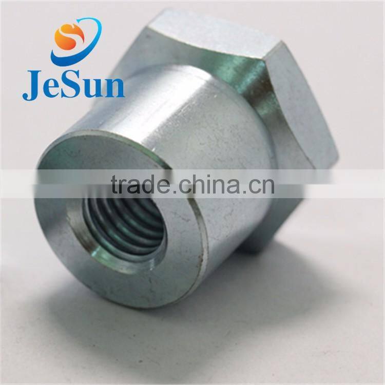 China manufacturing customized steel hex nut,cnc precision parts