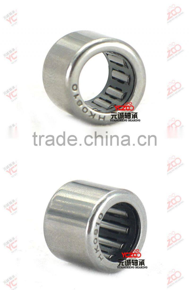 YCZCO foshan drawn cup bearing split cage needle roller bearing HK0810