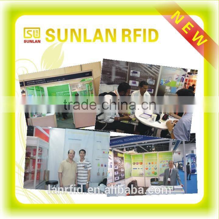 Small RFID Animal Ear Tag 13.56MHz ISO11784 Customized Logo