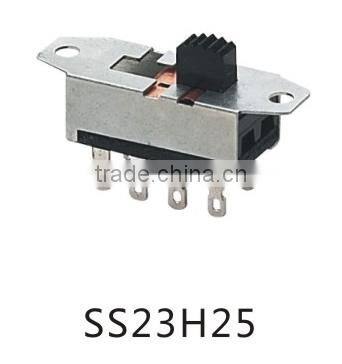 SS23H25 2P3T slide switch