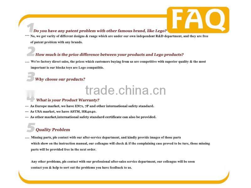 2017 new children educational castle war templar knight building block toys for kids