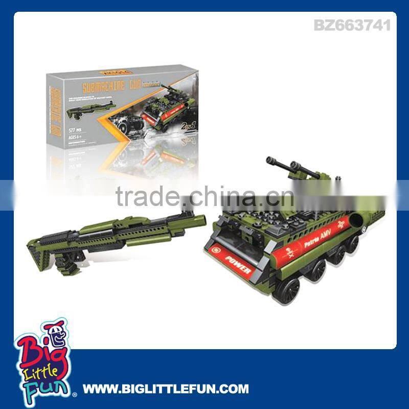 Military toys play set,toy gun military and fighter plane toy block