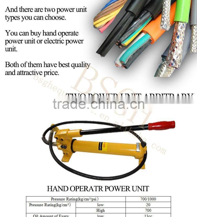 manual operating cable cutter cheap and samll cutting tools hanger making machine cutting cable wires buyer in North America