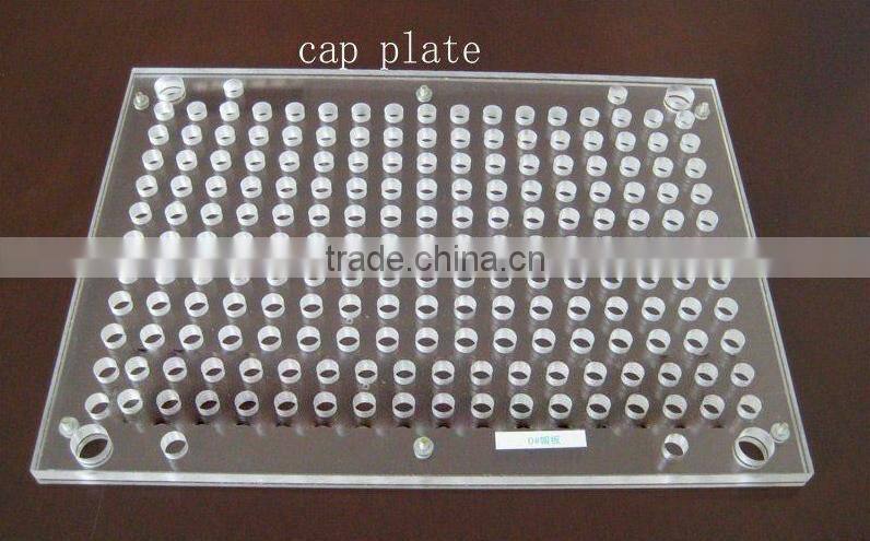 187 holes manual capsule filling machine + tamping tool size 00#