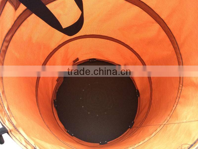 Orange pop up oxford heavy bag/leaf bag