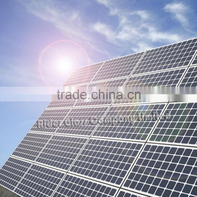 3.2mm Ultra Clear Solar Panel Glass Tempered Glass