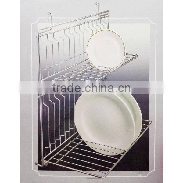 2015 Customed metal hot selling kitchen plate rack