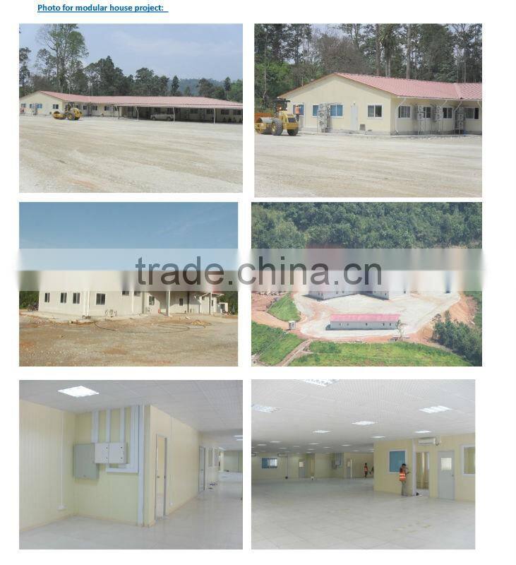 Advanced modern style movable foldable prefabricated container houses for sale