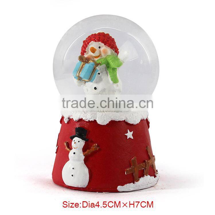 Christmas Glass Snow Ball