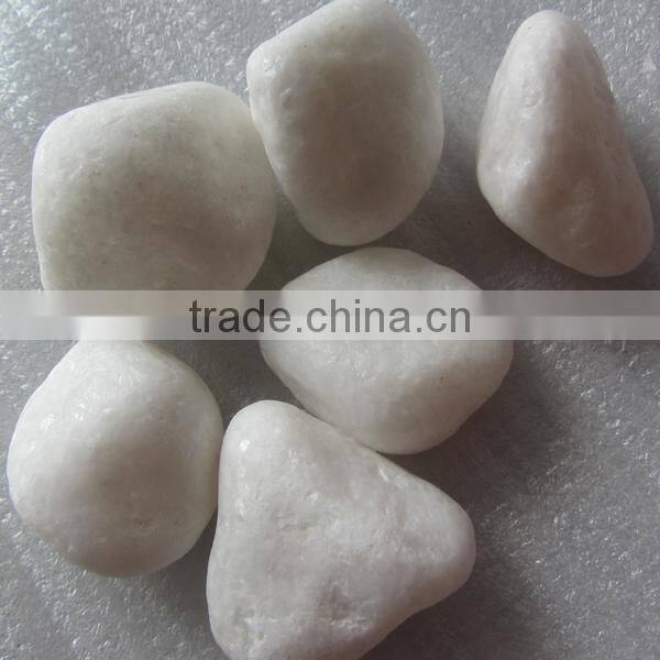 Decorative White Pebble For Park
