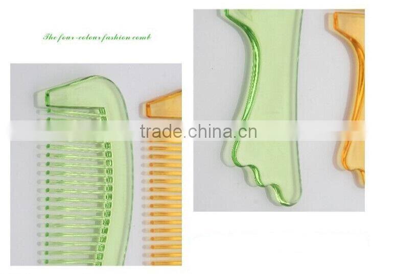 Wholesale Plastic Factory Direct Sell Fashion Hair Cutting Comb 17*4.9cm