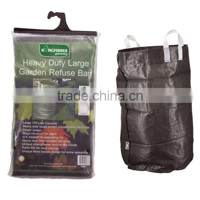 170L Heavy Duty Large Garden Refuse Bag,Outdoor Strong Refuse Sacks