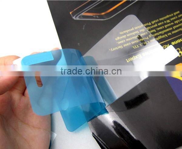 Clear protective film tempered glass screen protector for iphone4