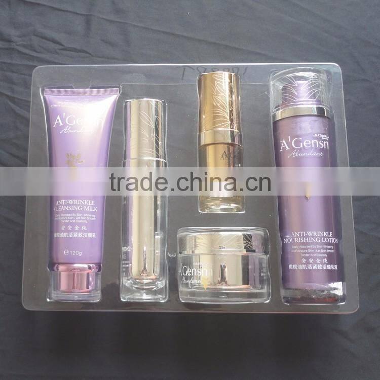Custom vacuum formed plastic packing tray , clear plastic blister tray