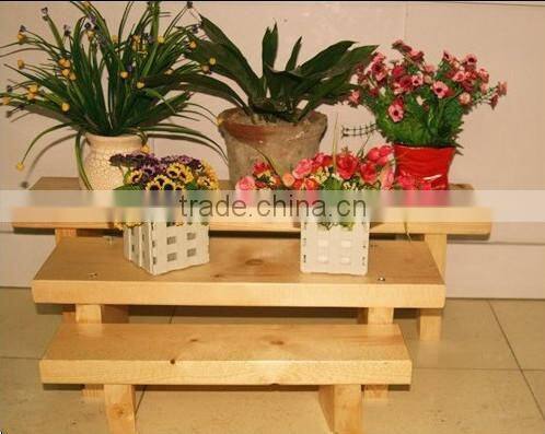 solid wood flower stand for flower pot