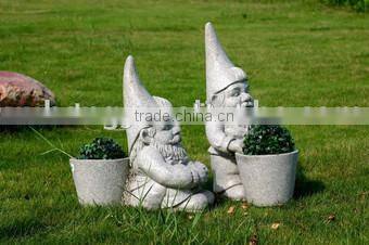 New creative cute figurine pots for garden
