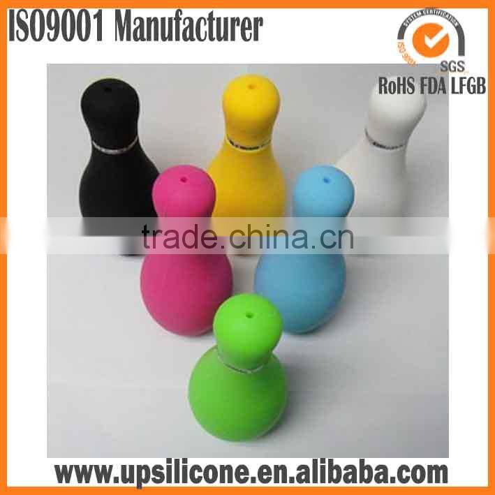 custom silicone rubber bowling ball cover for promotion gift