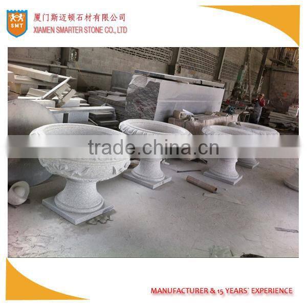 Granite Flower Pot,Granite Sculpture Base