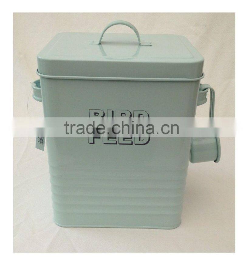 Hot sales metal pet food container