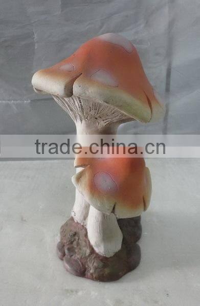 Garden ornament fiberglass clay mushroom moulds