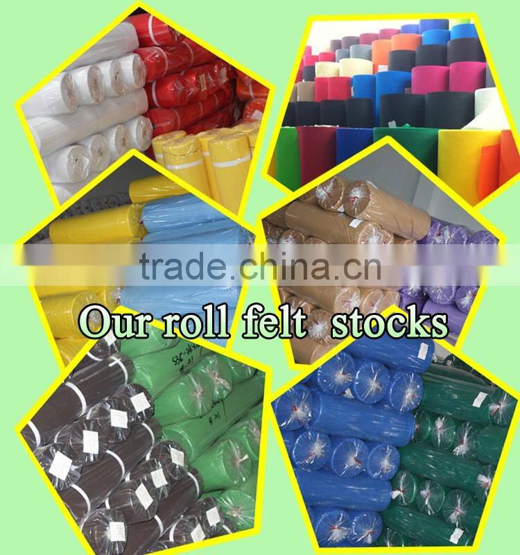 Hot Sale 100% polyester DIY craft felt Polyester felt Kid felt