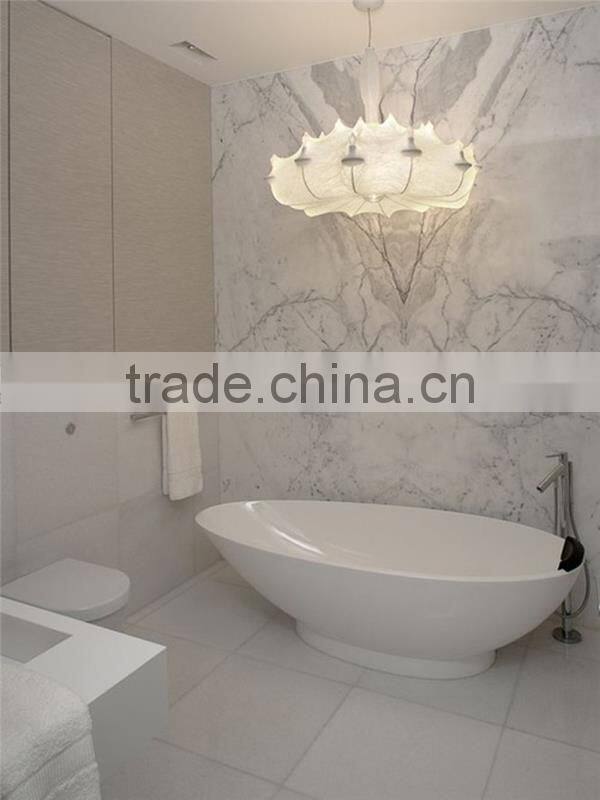 Factory price perdurable natural stone antique white marble tile