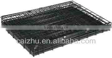 Double Door Dog Crates and cages stainless kennel