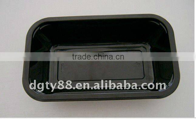 thermoforming vacuum suction packaging tray of plastic