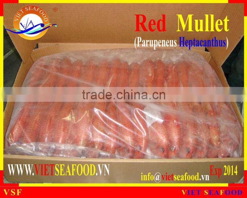 FROZEN WHOLE ROUND RED MULLET