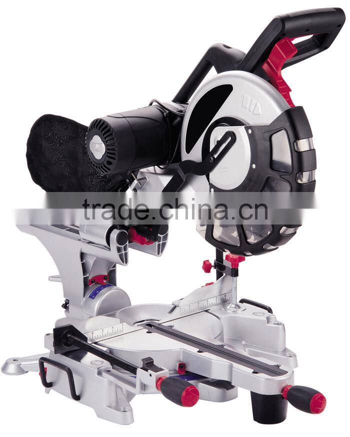 305mm 12" 2000W Wood Cuttign Double Bevel Sliding Miter Saw with Twin Laser GW8038H