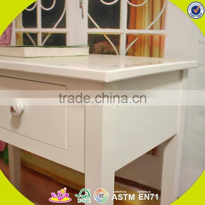 2017 New design wooden girls table and chairs, high quality room furniture wooden girls table and chairs W08G188