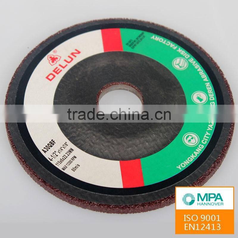 grinding disc for stainless steel