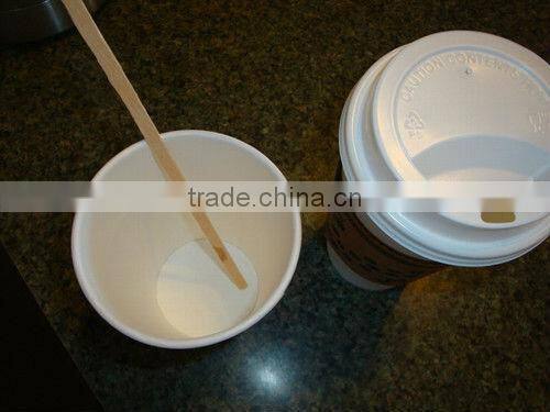 High quality wooden coffee stirrer