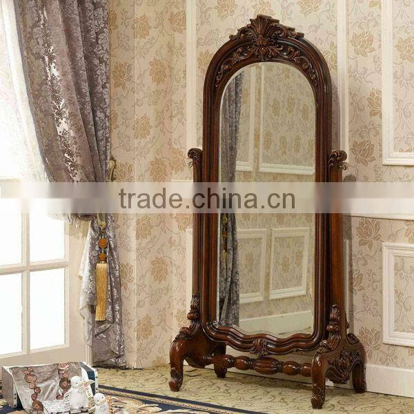 2013 new design wood antique dressing mirror