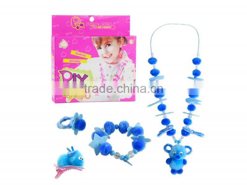Wholesale beauty set DIY fabric jewelry set